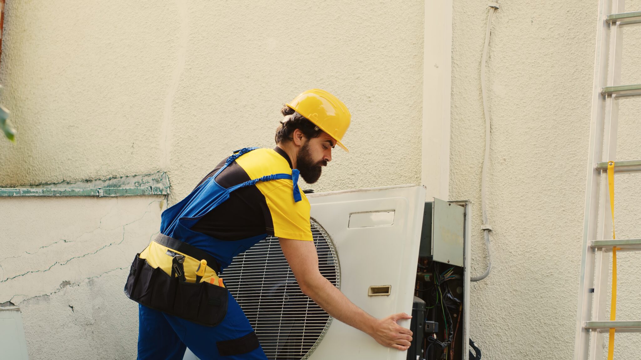 Réalisation installation pompe à chaleur PAC Expert Services Seine-et-Marne
