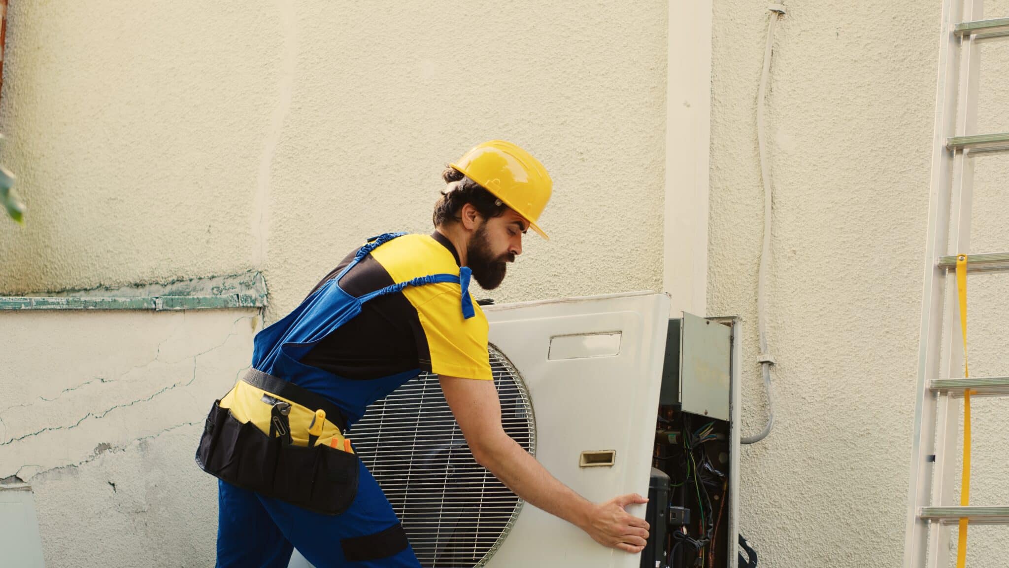 Réalisation installation pompe à chaleur PAC Expert Services Seine-et-Marne